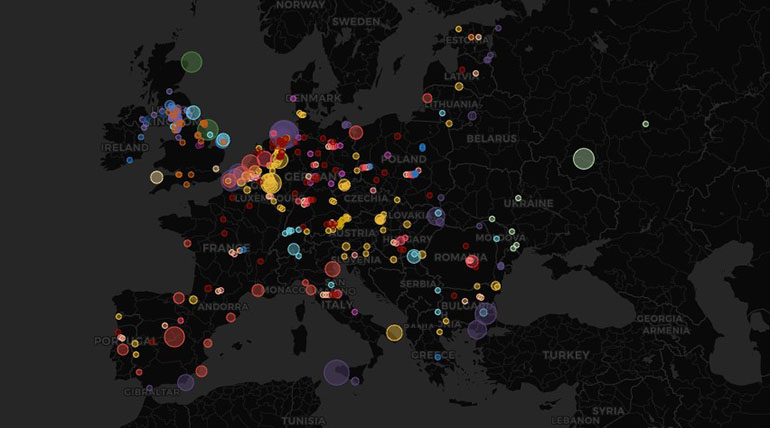 european energy map